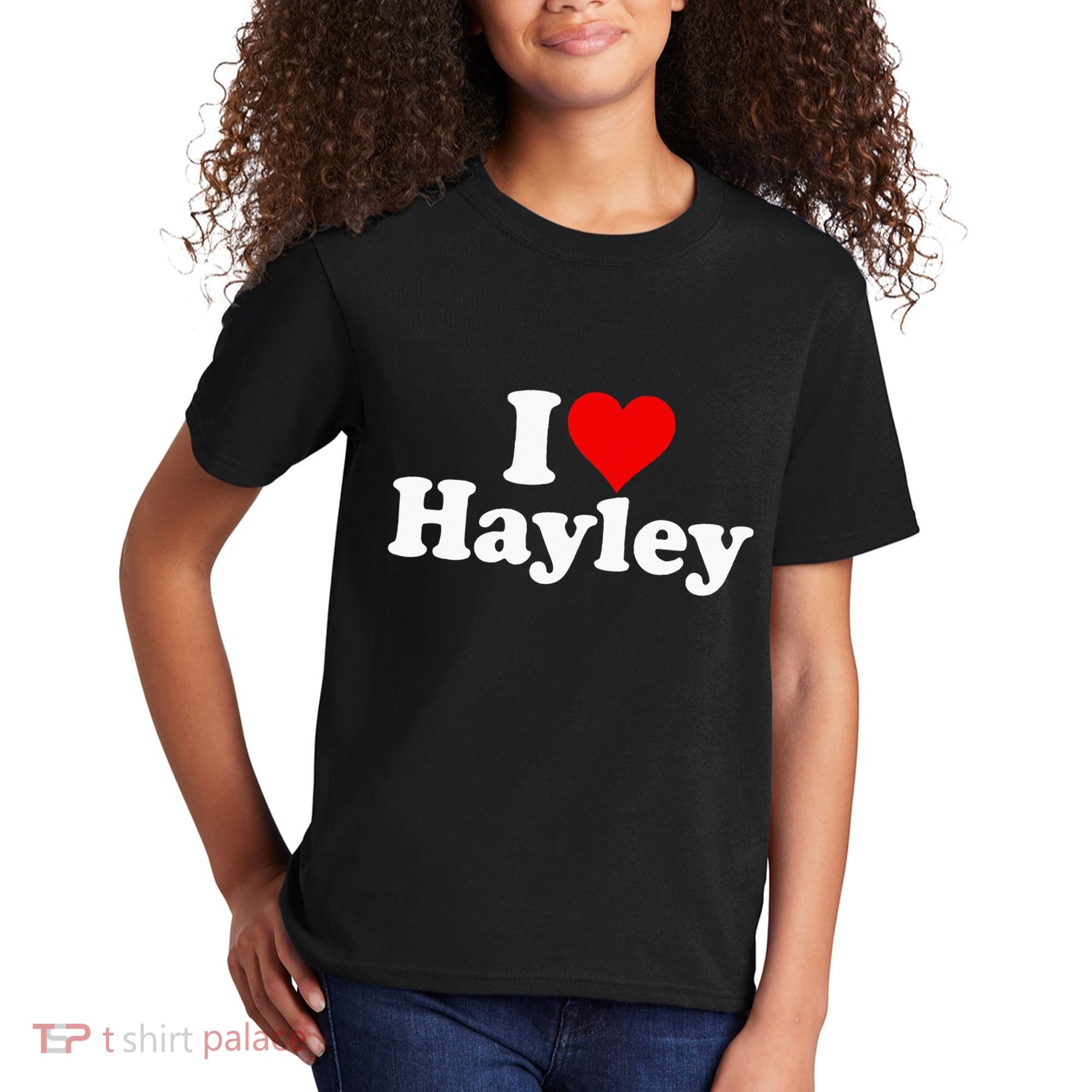 I Love Heart Hayley Kids T-Shirt