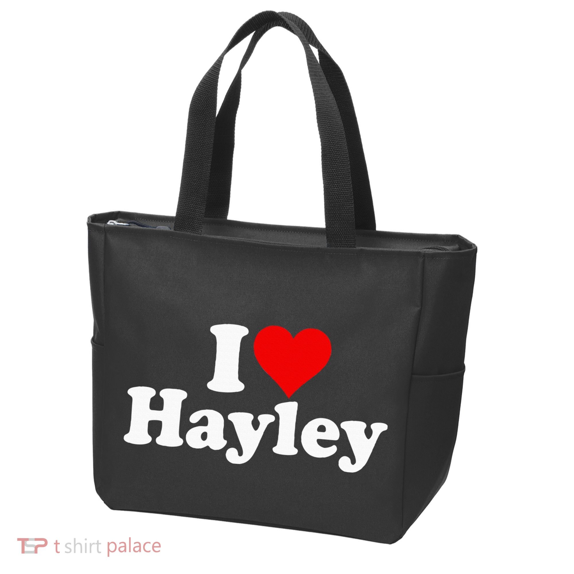 I Love Heart Hayley Tote Bag