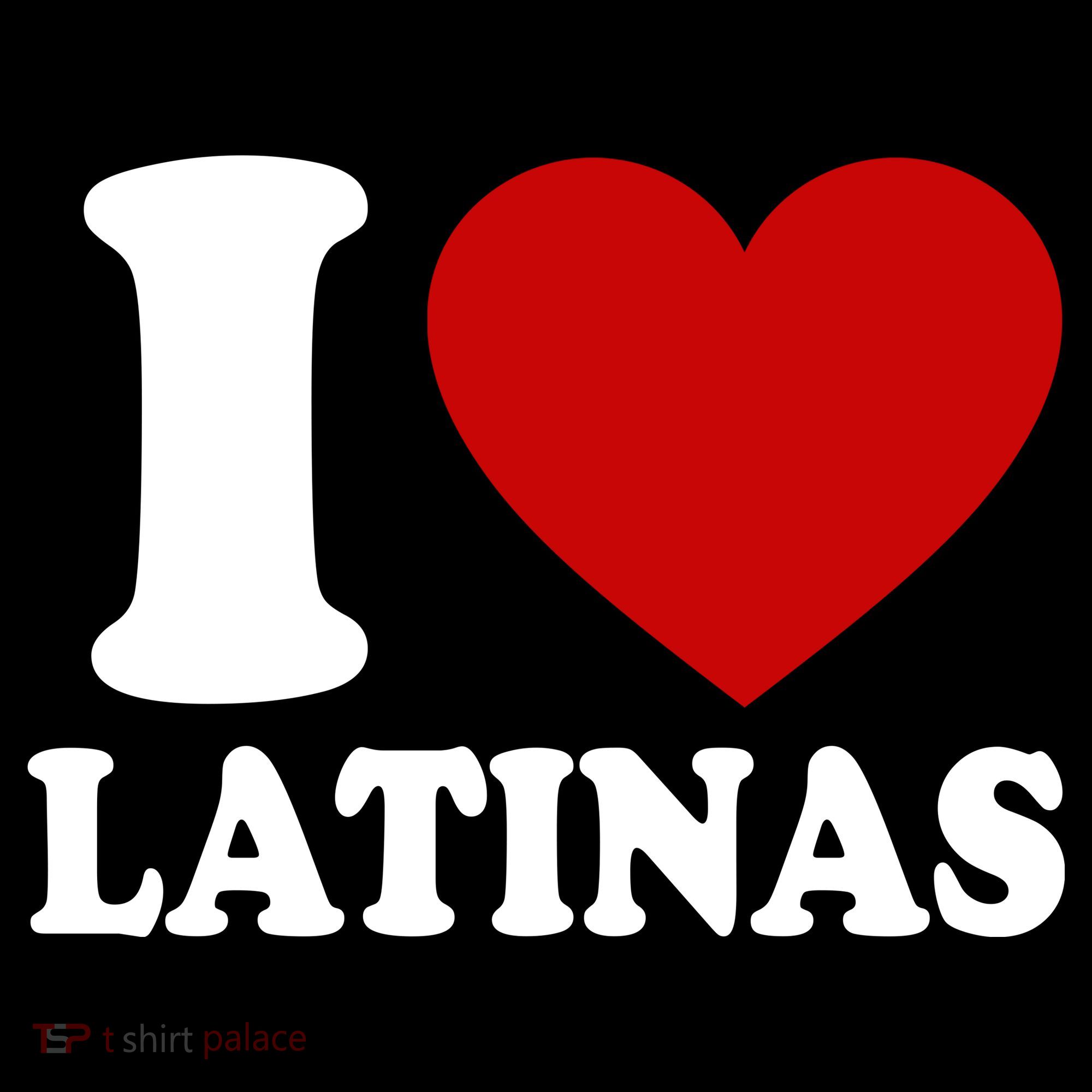 I Love Heart Latinas Coaster