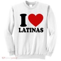 I Love Heart Latinas Sweatshirt thumb 0