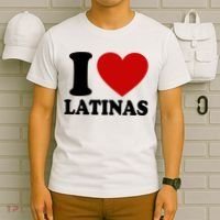 I Love Heart Latinas T-Shirt thumb 6