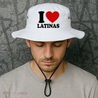 I Love Heart Latinas Bucket Hat thumb 2