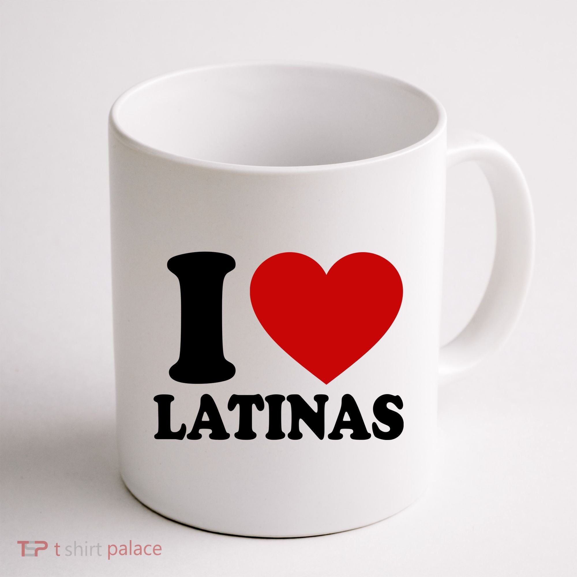 I Love Heart Latinas Coffee Mug