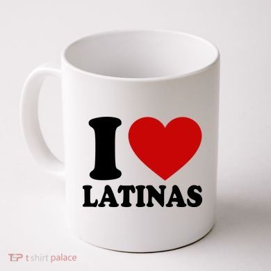 I Love Heart Latinas Coffee Mug