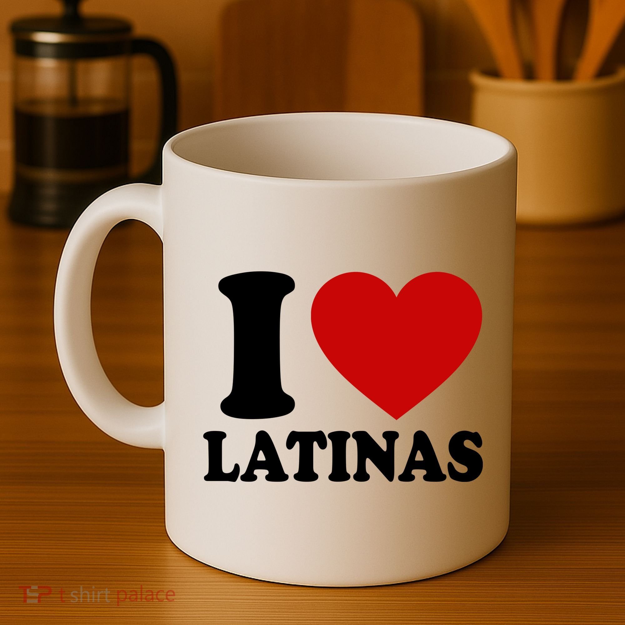 I Love Heart Latinas Coffee Mug