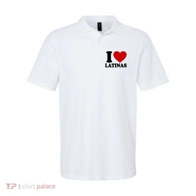 I Love Heart Latinas Polo