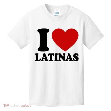 I Love Heart Latinas Kids T-Shirt