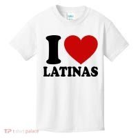 I Love Heart Latinas Kids T-Shirt thumb 0