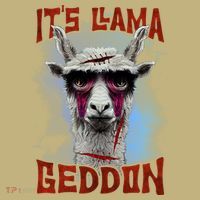 It's Llamageddon Halloween Llama Zombie Funny Spooky Costumes Graphic Plus Size Sweatshirt thumb 2