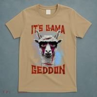 It's Llamageddon Halloween Llama Zombie Funny Spooky Costumes Graphic Plus Size T-Shirt thumb 5