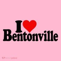 I Love Heart Bentonville Arkansas Coaster thumb 2