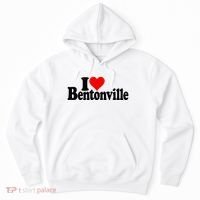 I Love Heart Bentonville Arkansas Hoodie thumb 0