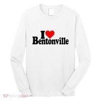 I Love Heart Bentonville Arkansas Long Sleeve Shirt thumb 0