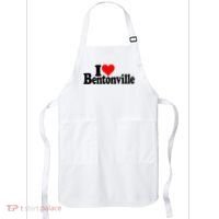 I Love Heart Bentonville Arkansas Apron thumb 0