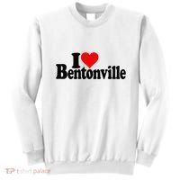 I Love Heart Bentonville Arkansas Sweatshirt thumb 0