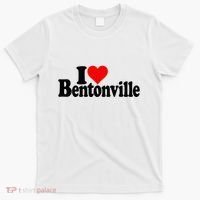 I Love Heart Bentonville Arkansas T-Shirt thumb 0