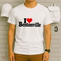 I Love Heart Bentonville Arkansas T-Shirt thumb 6