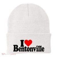 I Love Heart Bentonville Arkansas Beanie thumb 0