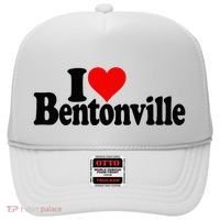 I Love Heart Bentonville Arkansas Hat thumb 0