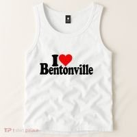 I Love Heart Bentonville Arkansas Tank Top thumb 2