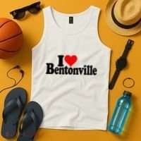 I Love Heart Bentonville Arkansas Tank Top thumb 4