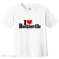I Love Heart Bentonville Arkansas Toddler T-Shirt thumb 0