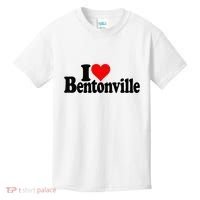 I Love Heart Bentonville Arkansas Kids T-Shirt thumb 0