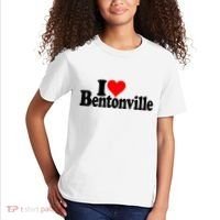 I Love Heart Bentonville Arkansas Kids T-Shirt thumb 2