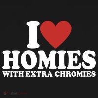 I Love Homies With Extra Chromies Down Syndrome Coaster thumb 2