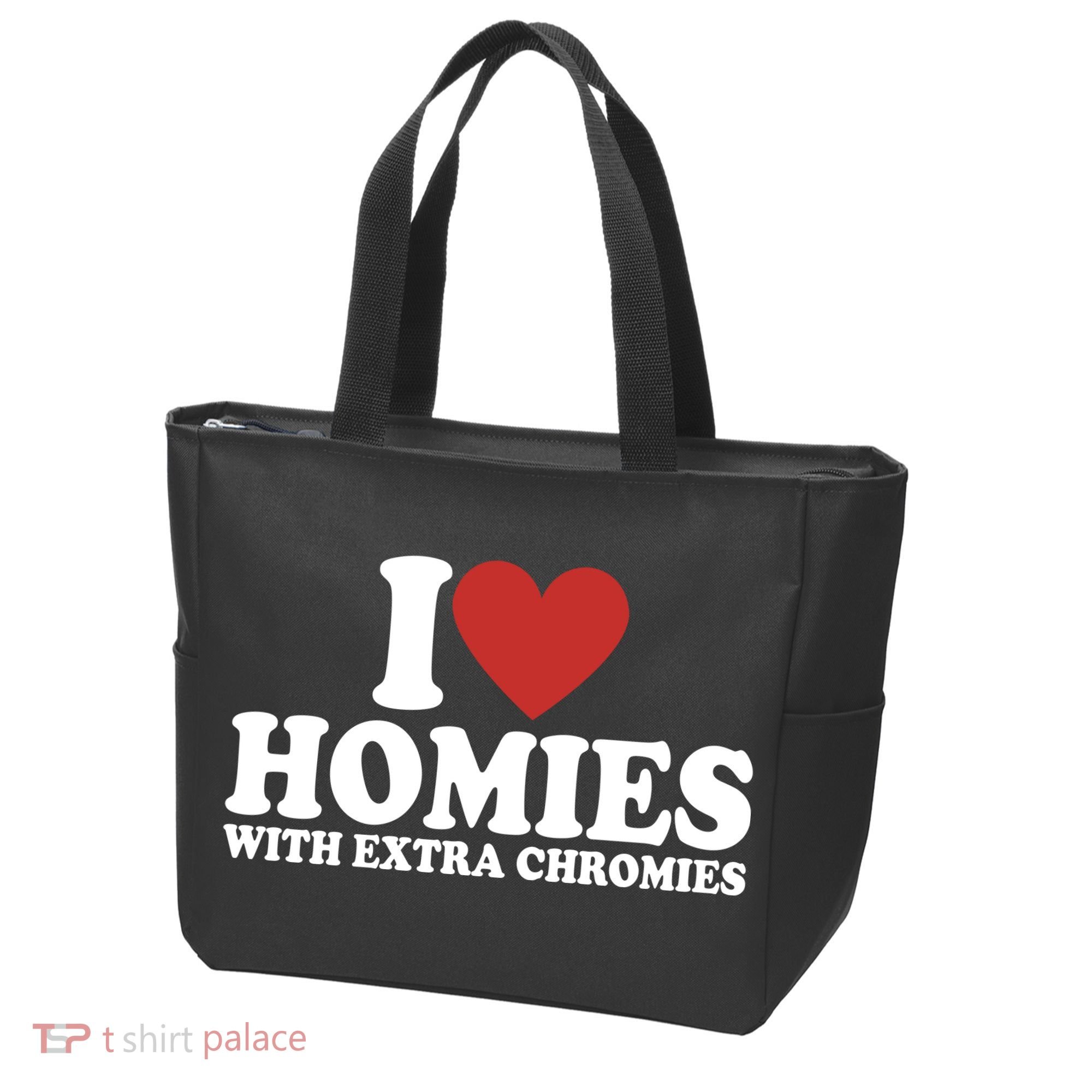 I Love Homies With Extra Chromies Down Syndrome Tote Bag