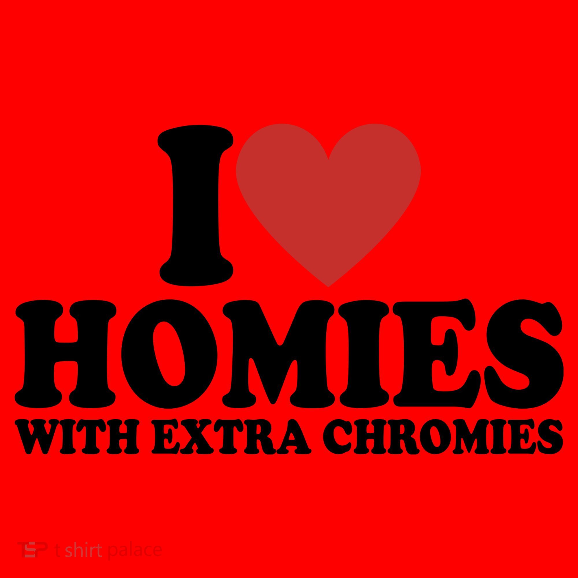 I Love Homies With Extra Chromies Down Syndrome Santa Hat