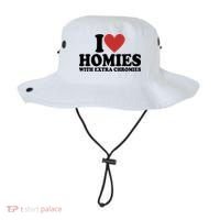 I Love Homies With Extra Chromies Down Syndrome Bucket Hat thumb 0