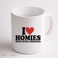 I Love Homies With Extra Chromies Down Syndrome Coffee Mug thumb 1
