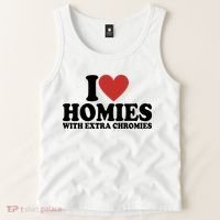 I Love Homies With Extra Chromies Down Syndrome Tank Top thumb 2
