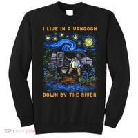 I Live In A Van Gogh Down By The River Sweatshirt thumb 0