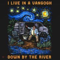 I Live In A Van Gogh Down By The River Mousepad thumb 1