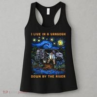 I Live In A Van Gogh Down By The River Women's Tank Top thumb 3