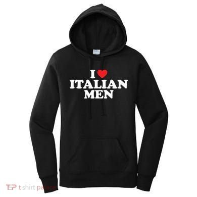 I Love Italian Men Women's Hoodie