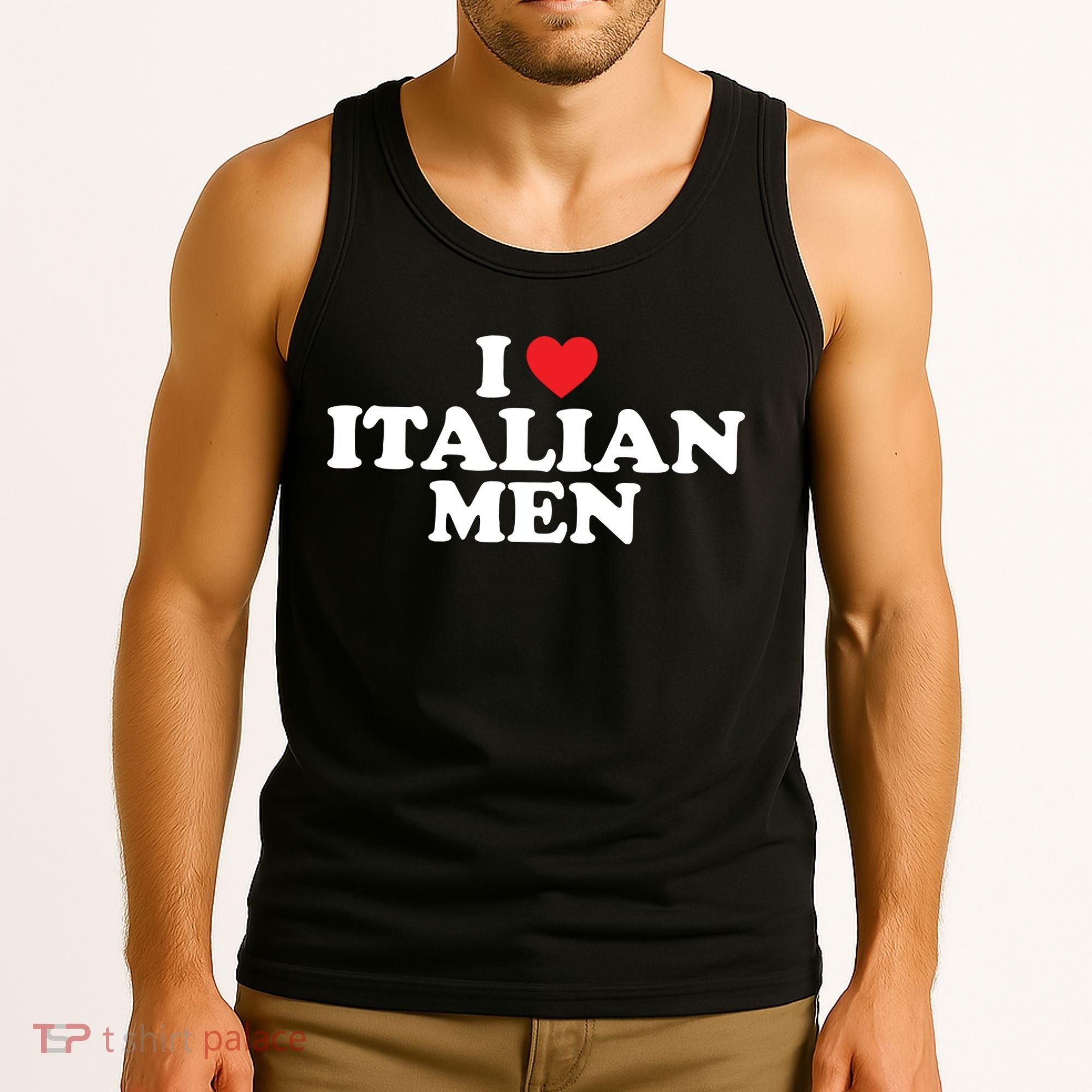 I Love Italian Men Tank Top
