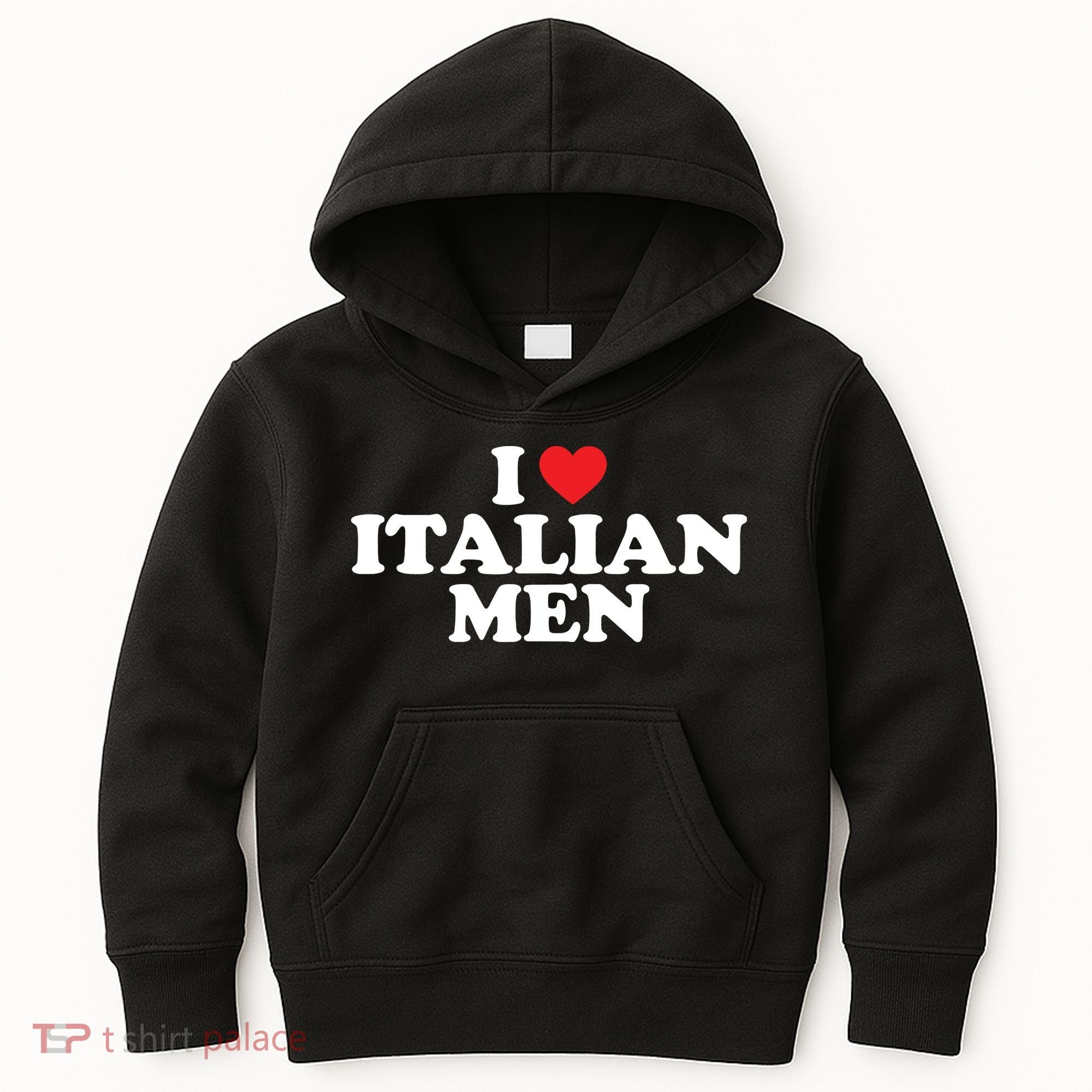 I Love Italian Men Kids Hoodie
