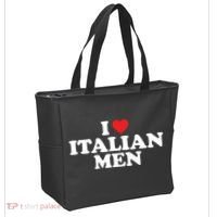 I Love Italian Men Tote Bag thumb 2