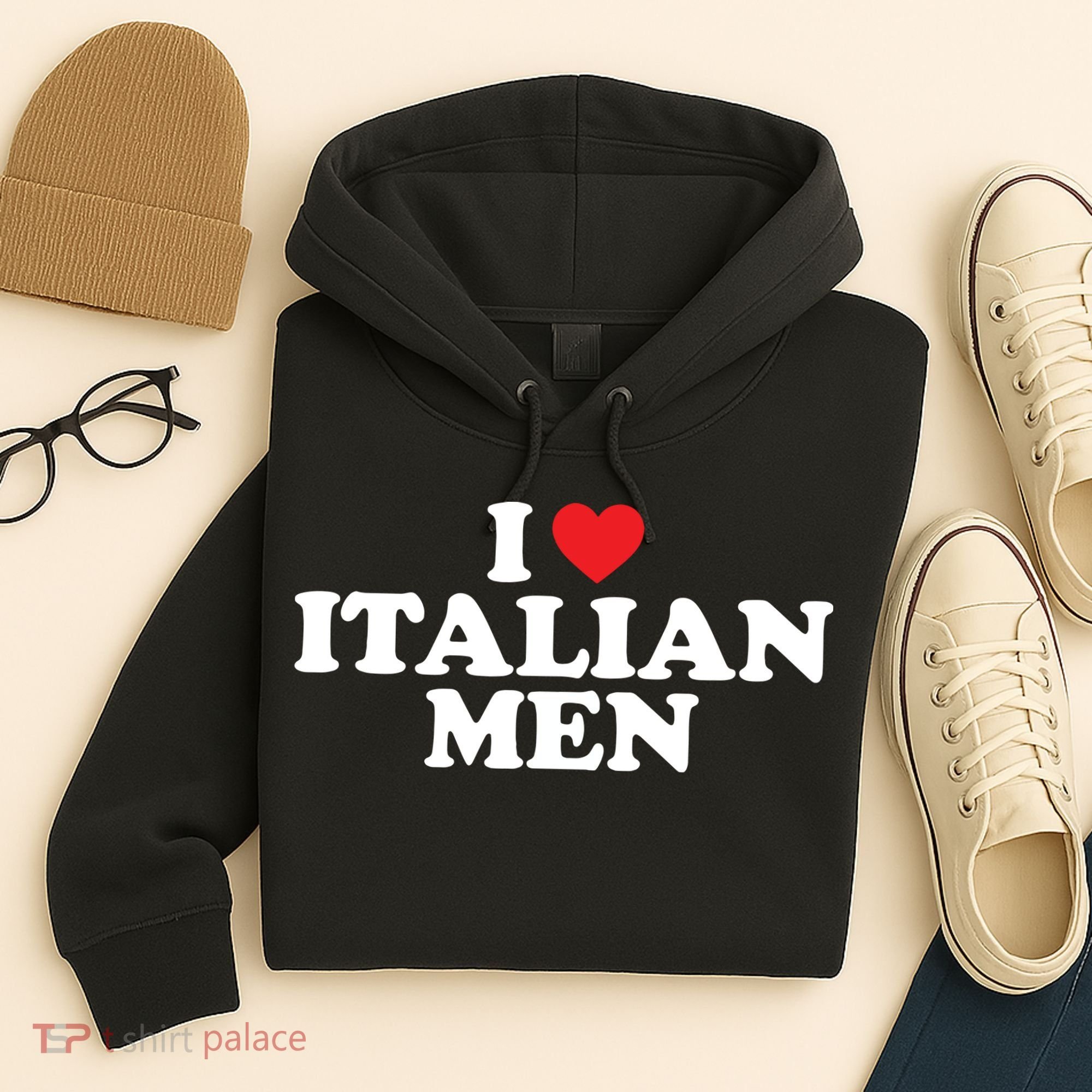 I Love Italian Men Hoodie
