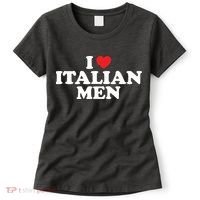 I Love Italian Men Women's T-Shirt thumb 0