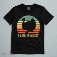 I Like It Moist Funny Thanksgiving Turkey Trot Vintage T-Shirt thumb 5
