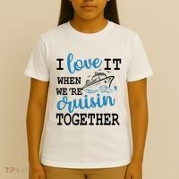I Love It When WeRe Cruisin Together T-Shirt thumb 4