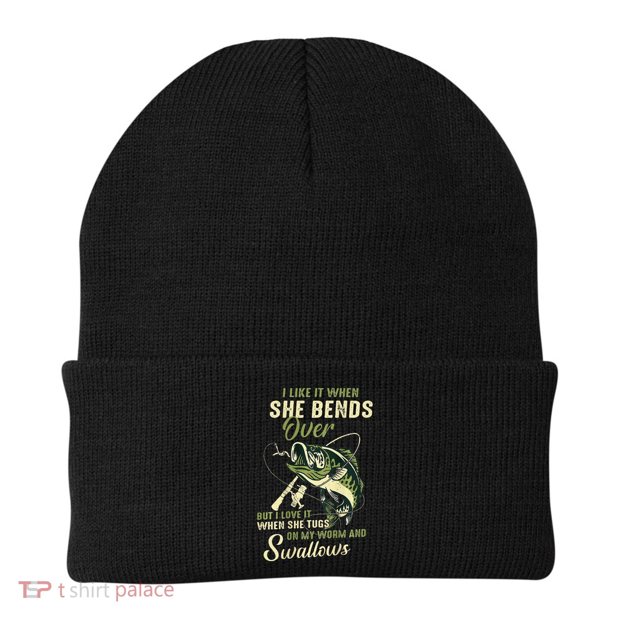 I Like It When She Bends Over But I Love It Beanie
