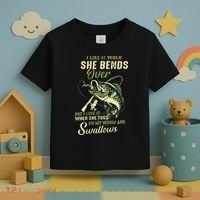 I Like It When She Bends Over But I Love It Toddler T-Shirt thumb 3