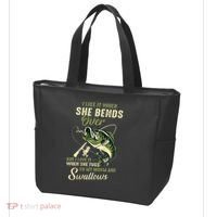I Like It When She Bends Over But I Love It Tote Bag thumb 3