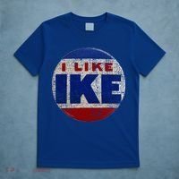 I Like Ike Dwight Eisenhower for President Vintage Campaign  T-Shirt thumb 5