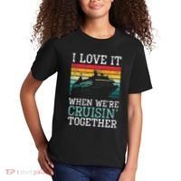 I Love It When We're Cruisin' Together retro Bailing Boat Kids T-Shirt thumb 2